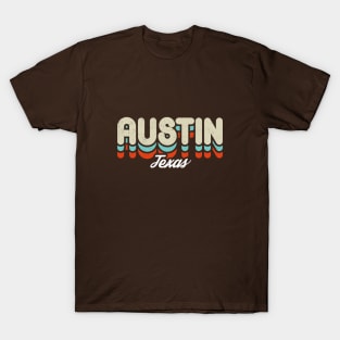 Retro Austin Texas T-Shirt